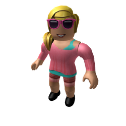 Roblox png personagem rosa