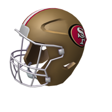 San Francisco 49ers Helmet