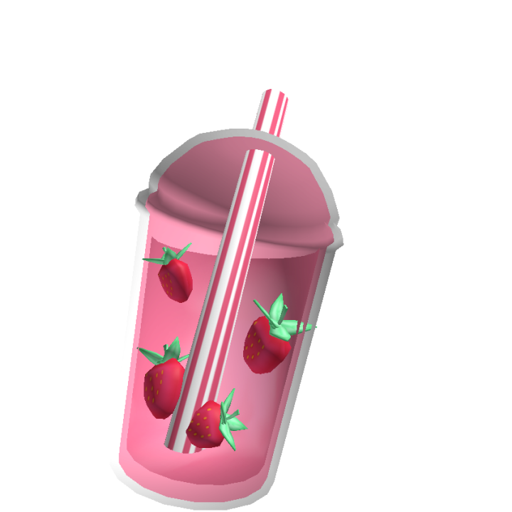 Strawberry Drink Roblox Wiki Fandom - roblox drink gear id