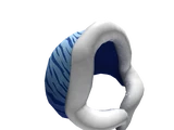 CatálogoTEMP:Arctic Blue Fuzzy Tiger Hood