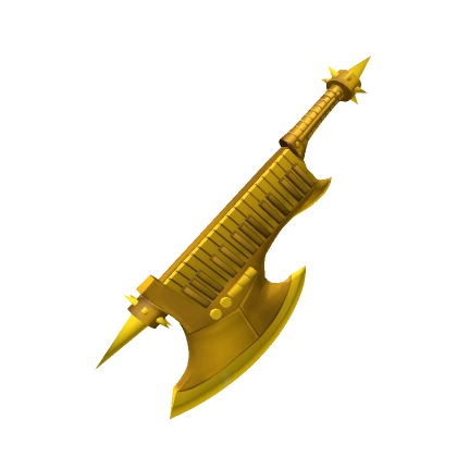 Epic Golden Keytar Axe | Roblox Wiki | Fandom