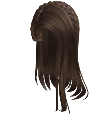 Brown Straight Hair With Braid Tiara Roblox Wiki Fandom - roblox lilac pigtails extensions