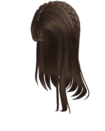 Catalog Brown Straight Hair With Braid Tiara Roblox Wikia Fandom - catalog aesthetic short spacebun hair blonde roblox wikia fandom