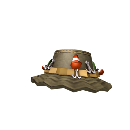 fishing hat with lures