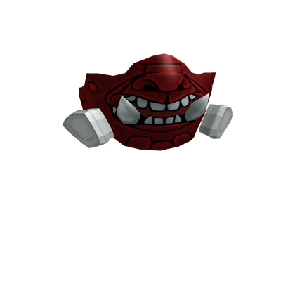 Catalog Red Regal Breathing Mask Roblox Wikia Fandom - red bear face mask roblox wikia fandom