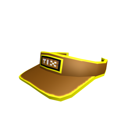 Catalog Tix Visor Roblox Wikia Fandom - tix roblox hat