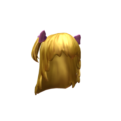 Dream Girl Low Pigtails Blonde To Rainbow - Roblox