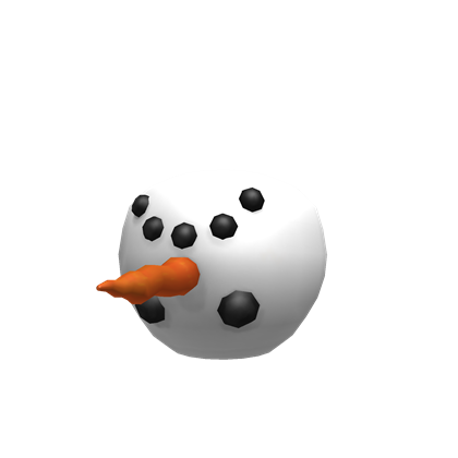 Catalog Oops Snowman Head Roblox Wikia Fandom - oops roblox