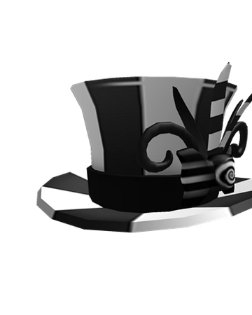 Catalog Black White Top Hat Roblox Wikia Fandom - party hat roblox wikia fandom