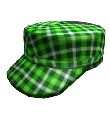 Bright Green Plaid Cap Roblox Wiki Fandom - roblox plaid cap tan