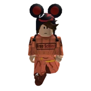 August 2025, an avatar promoting the Free Schlep movement.