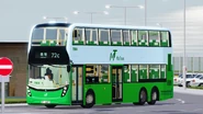 72C綫用車ADL Enviro500 MMC（7904/UF6689）正前往機場