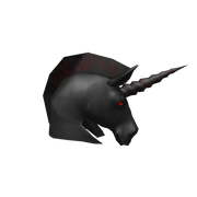 Black Unicorn Helm