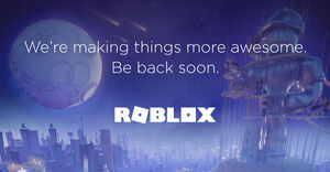 Roblox está fora do ar desde o dia 28 de Outubro