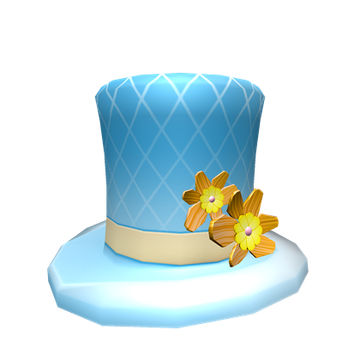 Blue Top Hat - Roblox