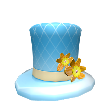 Pastel Top Hat Roblox Wiki Fandom - blue party hat roblox