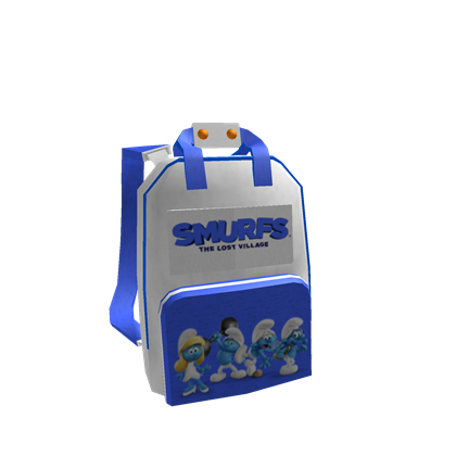 Catalog Smurf Backpack Roblox Wikia Fandom - mochila roblox promocode