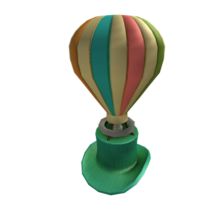 Hot Air Balloon Hat Roblox Wiki Fandom - how do you fly a hot air balloon in roblox