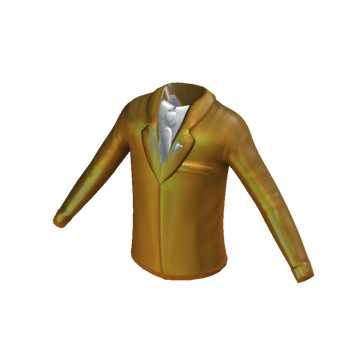 Free roblox t-shirt Gold suit  Terno branco masculino, Foto de