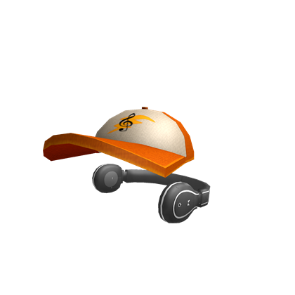 Headphones And Orange Cap Roblox Wiki Fandom - orange hat roblox