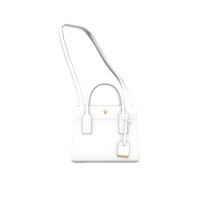 Miau Luxury Bag 3 0 White Roblox Wiki Fandom - bag roblox id