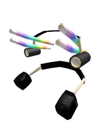 Catalog Rainbow Neon Glowsticks Roblox Wikia Fandom - rainbow glow stick necklace roblox