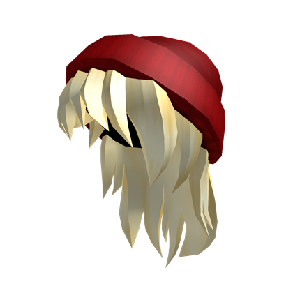 Red Beanie & Blonde Hair, Roblox Wiki