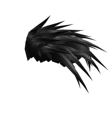 Catalog Clean Black Spikes Roblox Wikia Fandom - clean black spikes roblox hair id code