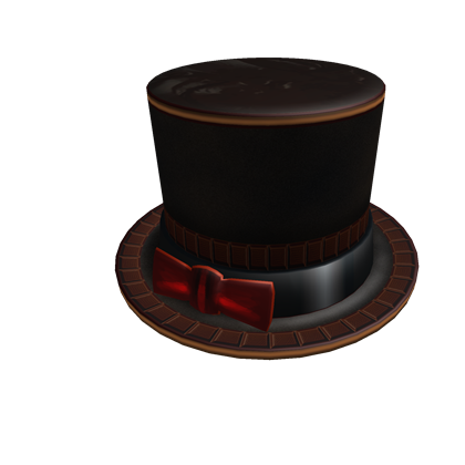 Catalog Dark Chocolate Top Hat Roblox Wikia Fandom - hot cocoa top hat roblox