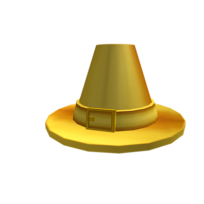 Golden Pilgrim Hat Roblox Wiki Fandom - roblox gold hat