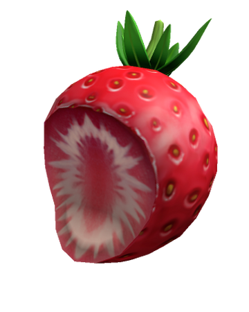 Sliced Strawberry Hat Roblox Wiki Fandom - fruit hat roblox