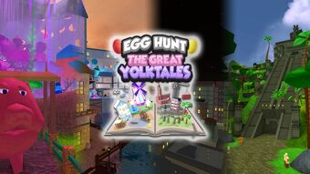 Egg Hunt 2018 The Great Yolktales Roblox Wikia Fandom - egg hunt in roblox 2018
