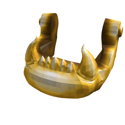 Shiny gold tooth face - Roblox