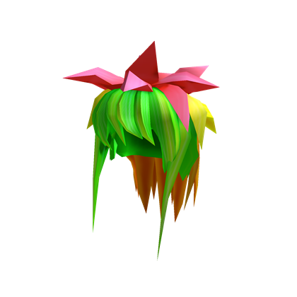 Catalog Neon Rocker Hair Roblox Wikia Fandom - roblox leaf hair