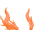 Orange Ghost Horns