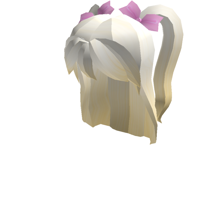 Adorable Blonde Bow Pigtails Version 2 Roblox Wiki Fandom - inquisitormaster roblox avatar 2020