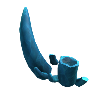 Broken Ice Horns Roblox Wiki Fandom - roblox blue codes ice