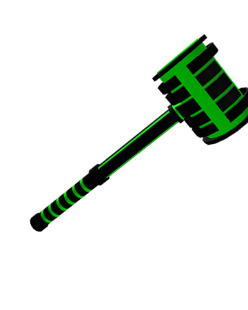 Green Lazer Hammer Roblox Wiki Fandom - roblox hammer gear