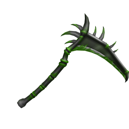 Catalog Poisoned Skeleton Scythe Roblox Wikia Fandom - roblox scythe gear can you get your robux back