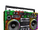 Colorful Boom Box