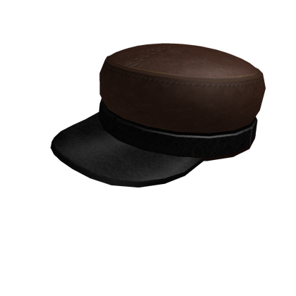 Catalog Plain Leather Military Cap Roblox Wikia Fandom - us army cap roblox