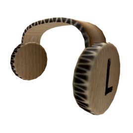 Recycled Cardboard Headphones