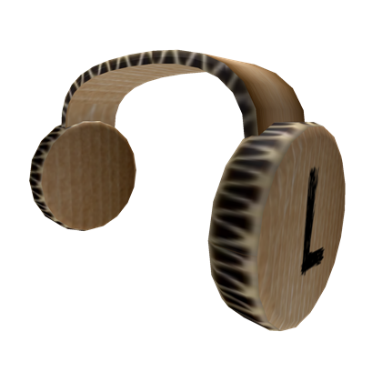 Recycled Cardboard Headphones Roblox Wiki Fandom - how much usd are the work clock headphones on roblox