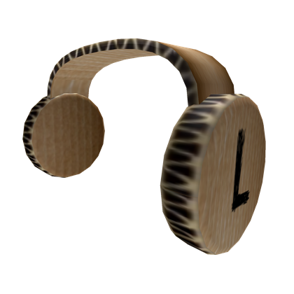 Catalog Recycled Cardboard Headphones Roblox Wikia Fandom - blue clockwork headphones roblox wikia fandom