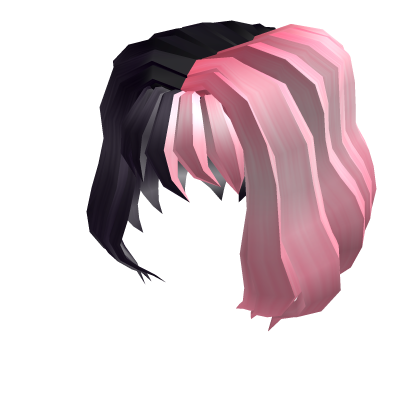 Catalog Pink N Black Short Style Roblox Wikia Fandom - aesthetic short hair blonde to pink roblox
