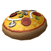 Pizza Hat Badge