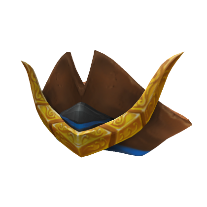 Captain Goldhorn S Hat Roblox Wiki Fandom - captain rampage gold hat roblox wiki