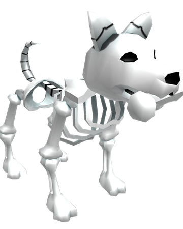 Catalog Mr Bones Skeleton Dog Roblox Wikia Fandom - model skeleton roblox