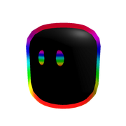 Cartoony Rainbow Head