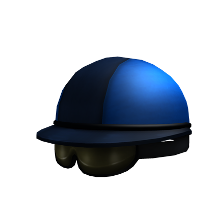 Jockey Helmet With Goggles Roblox Wiki Fandom - horse race hat roblox